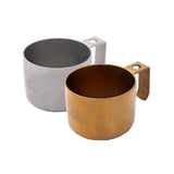 Camping Coffee Cup Outdoor Travel Cup Cookware Quality Portable Travel Stainless Steel Coffee Cups Picnic Hiking Tea Mug Cup