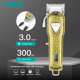 All Metal Professional hair clipper electric barber hair trimmer for men rechargeable hair cutting machine haircut cord/cordless