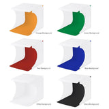 PULUZ Folding Lightbox 20cm 30cm Light box Mini Photo Studio Box  Photography Light Studio Shooting Tent Box Kit & 6 Backdrops