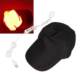 Hair Regrowth Hat USB Interface Hair Growth Device High Energy Timing 232 Light Chips Red LED for Vacation for Women