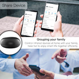 Tuya WiFi RF+IR Universal Remote Controller RF Appliances Tuya/Smart Life App Voice Control For Alexa Google Home Black Color