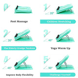 Portable Slant Board Foot Massage Instrument Adjustable Incline Boards Calf Ankle Stretcher 4 Positions Foot Stretch Wedge Board