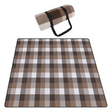 Picnic Blanket Large Outdoor Carpet Mat Waterproof Foldable Camping Tote Light Compact Oversized Rug