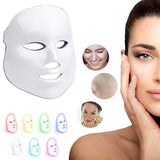 LED Facial Mask Beauty Skin Rejuvenation Photon Light 7 Colors Mask Therapy Wrinkle Acne Tighten Skin Tool Facial Machine Hot