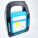 3 in 1 Solar USB Rechargeable COB LED Camping Lantern, Charging for Device, Waterproof Emergency Flashlight LED Light