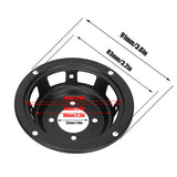 4pcs Speaker Basin Bracket Iron DIY Replacement Speaker Basin Stand Repair Accessories for 3 Inch Speakers