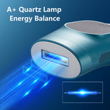 IPL 990000 Freezing Point Hair Removal Device Auto Painless Laser Women Epilator Pulsed Light Electric Depilatory for Bikini