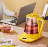 220V 1.8L Household Electric Kettle Automatic Glass Teapot Multi Cooker Water Boiling Pot Health Preserving Pot