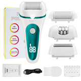 4 in 1 Epilator Set For Women Facial Hair Remover Female Rechargeable Epilator Face Depilation Leg Body Shaver Callus Remover