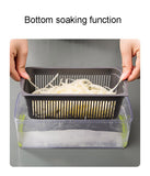 Multifunctional Vegetable Cutter Fruit Slicer Grater Peeler Potato Carrot Shredders Chopper Drain Basket For Kitchen Accessories