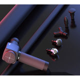 2020 High Quality Muscle Therapy Massage Gun Pain Relief After Exercising 6 Levels Speed Low Noise 6 Heads Massager CE Proved