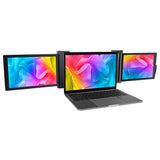 15/13.3/11.9 inch Portable Dual-screen Monitor for 15-17 inch Laptop Expansion Screen 1920*1080 Resolution Easy Installation