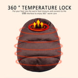 Electric Foot Warmer Heating Shoes Warm Slippers Rechargeable Pad Winter Feet Leg Thermostat Heater Mat Health Foot Care Product