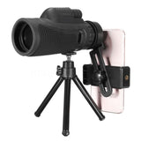 40x60 Professional Monocular Powerful Telescope Mobile Night Vision Military Eyepiece Handheld Objective Lens Hunting