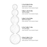 12PCS/SET Strong Suction Silicone Body Massager Vacuum Cupping Cups Anti Cellulite Vacuum Cupping Cup