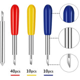 100 Cutting Blades, for Explore Air / Air 2 Maker Expression 30/40/60 Degree Cutting Plotter Replacement Blades