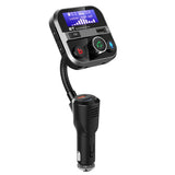 1.8"Wireless Car Bluetooth FM Transmitter Aux Supports QC3.0 Charging Treble And Bass Sound Music Player Car Charger Quick