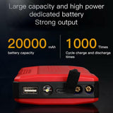 Car Jump Starter Power Bank 20000mAh Portable Starting Charger Battery Booster Pack Car Battery Starter Starting Device