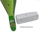 1pc New Unique Design Wireless Digital Jingle Bell Clear Simulation Bird Sound Home Green Remote Control Chime Doorbell