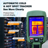 JD-108 160*120 Infrared Thermal Imager Portable Color Digital Display Heating Detector Handheld Temperature Imaging Camera