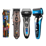 Men's Trimmer Wireless Rechargeable Hair Clipper Floating Cutter Head Electric Shaver Shaving Machine Styling Hairdressing Tool