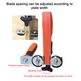 Gypsum Board Cutter Scriber Plasterboard Edger Drywall Cutting Tool Home Woodworking Cutter Hand Tools with Metric English Scale