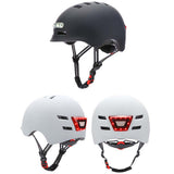 Cycling Helmet Breathable &amp; Comfortable Safety Helmet with Front &amp; Rear Light 4 Light Modes for Men Bike E-Bike Electric Scooter