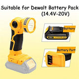 For Dewalt Battery Pack 3W 14.4-20V Flashlight Handheld LED Work Light Lithium Batteries Spotlight USB Outdoor Lamp