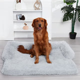 Large Dogs Sofa Bed Pet Dog Bed Sofa For Dog Pet Calming Bed Warm Nest Washable Soft Furniture Protector Mat Cat Blanket