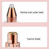Protable Mini Electric Eyebrow Trimmer Lip Face Hair Razor Epilator Pen USB Rechargable Hair Remover Eyebrow Shaver