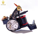 Handmade Iron Luos Tattoo Machine Gun 10 Wrap Coil 25mm Height Supply LTM#