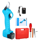 400W 16.8V Electric Cordless Pruner Pruning Shear with 2000mAh Lithium-ion Battery Efficient Fruit Tree Bonsai Pruning Cutter