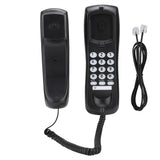 Mini Office Telephone Home Landline Phone Desktop Corded Fixed Telephone Wired Phones for Home Office Business Hotel Use