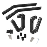 Car Front+Rear Grab Handles Bar for Jeep Wrangler JK 2007-2018