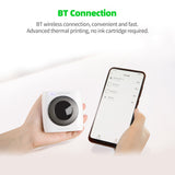 P2 Pocket Printer 300dpi BT Wireless Printer Portable Thermal Printer For Photo Compatible With Android IOS Windows Mac