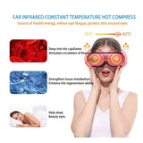 Diamond Vibration Eye Massager Wrinkle Fatigue Relieve Hot Compressing Air Pressure Therapy Heated Goggles Massage Eye Care