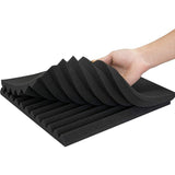 48 Pcs Acoustic Panel Soundproof Studio Foam for Wall Sound-Absorbing Panel Soundproof Board Wedge for Home,2.5X30X30 cm