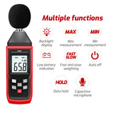 TA8151 Digital Professional Sound Level Meter Noise Tester Sound Detector Meter Decibel Monitor 30-130dB Measurement Instrument