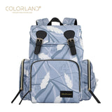 COLORLAND Solid Backpack Diaper Bag Baby Tasche For Mom Backpack Nappy Mummy Maternity Bag Waterproof Backpacks stroller bag