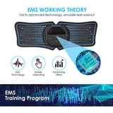 Arm Muscle Stimulator Abdominal Toner Arm Muscle Trainer 10 Modes 20 Levels Intensity LCD Screen USB Charge Fitness Equipment