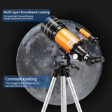 Monocular Telescope 30070 With Adjustable Tripod Phone Adapter For Moon Watching Super Telephoto Zoom Monocular Telescope Lens