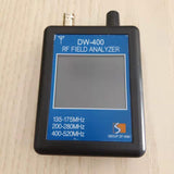 DW-400 digital field strength instrument built-in speaker can demodulate FM radio direction finder 135-173MHz