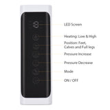 Leg Massager Feet Calve Full Leg Muscle Relaxation Massage Machine 2 Temperature Control 3 Massage Mode Leg Pain Relief Massager