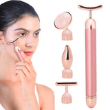 Facial Massager 4 in 1 Multi Functional Facial Massager Vibration Face Lifting Tightening Massage Machine Anti Cellulite