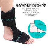 1Pcs Ankle Support Brace Belt Adjustable Pain Relief Ankle Strap Dorsal Splint Keep Foot Stretched Sport Fitness Guard Band