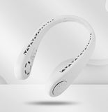 Summer Air Cooling Neck Fan Leafless Hanging Neck Fan Bladeless Ventilator USB Rechargeable Neckband Fans Air Cooler