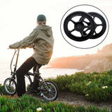 2pcs Folding Bike Aluminum Alloy Rear Wear Resistant Easy Wheels Stable Professional Cycling Durable Outdoor CNC For Brompton