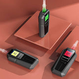Alcohol Tester Quick Continuous Test Memory Function Test High Precision Digital Breathalyzer Rechargeable LCD Display