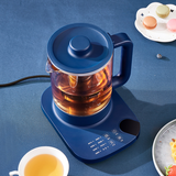 220V/800W Health Pot Office Home Multi-functional Small Glass Electric Kettle Integrated Heat Preservation Flower Tea Pot  1.8L