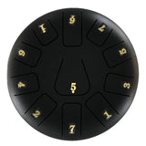 8 Inch 11 Tones Steel Tongue Drum with 1 Pair Mallets Storage Drum Bag Percussion Musical Instruments Hand Pan Drum